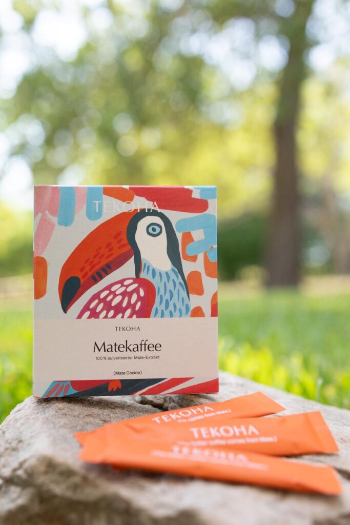 Schachtel Portionssticks Matekaffee